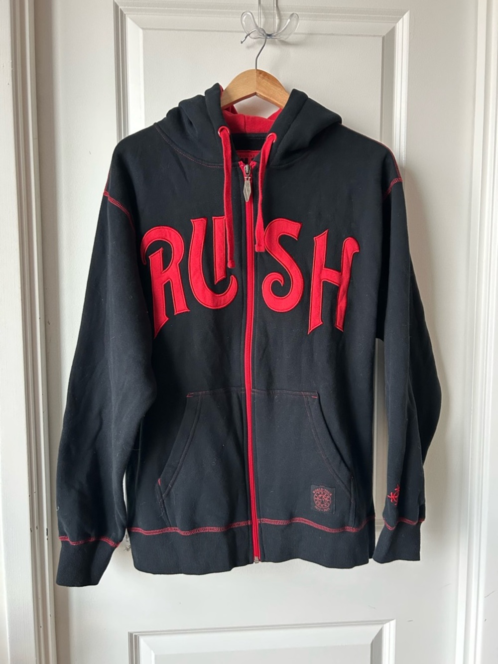 Rush Clockwork Angels Hoodie Sz L